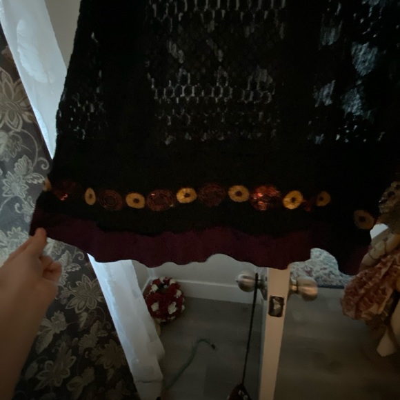 Free people Gypsies junkies beaded tunic !super rare !! - Picture 6 of 8